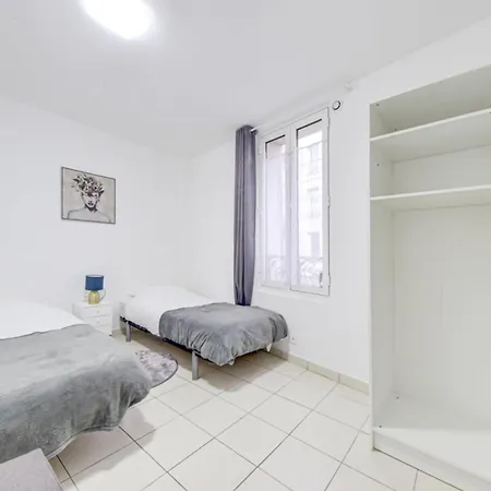 Bright Apartment Near Paris Aubervilliers Exterior foto
